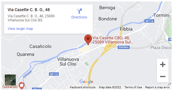 Bresciani Mirco - produzione scale - Villanuova sul clisi